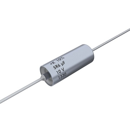 Kemet Tantalum Capacitor, Polarized, Tantalum (Dry/Solid), 10V, 10% +Tol, 10% -Tol, 390Uf, Through Hole M39003/03-0328